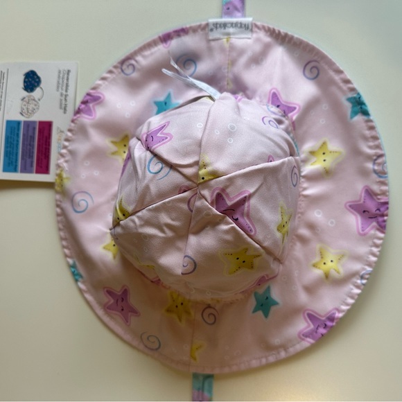 FlapJackKids reversible sun hat UPF 50+ (size XS) NWT - Picture 5 of 7